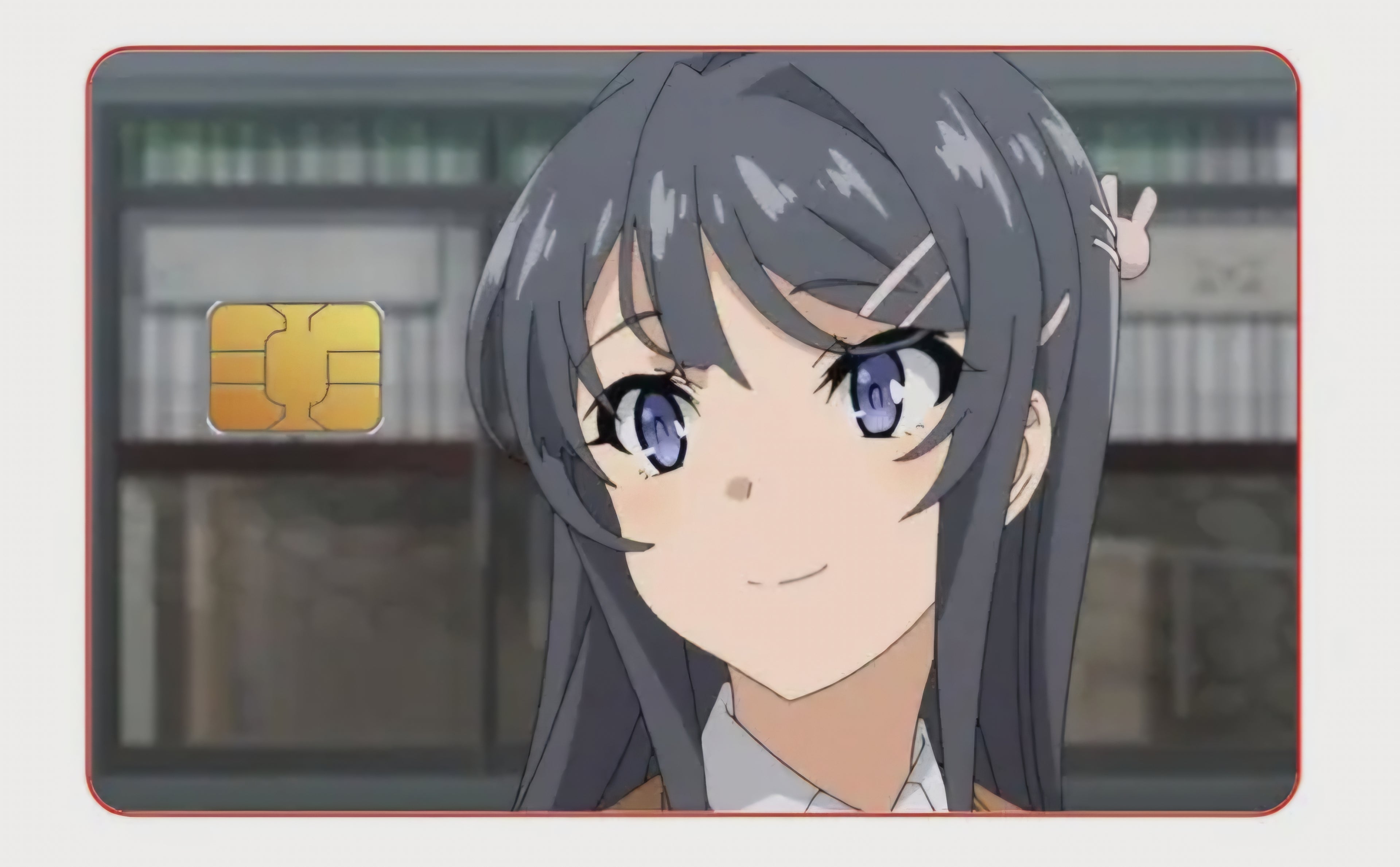 Sticker / Aufkleber Bankkarte